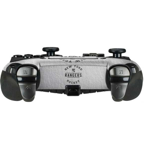 NHL New York Rangers Black Text PlayStation Scuf Vantage 2 Controller Skin